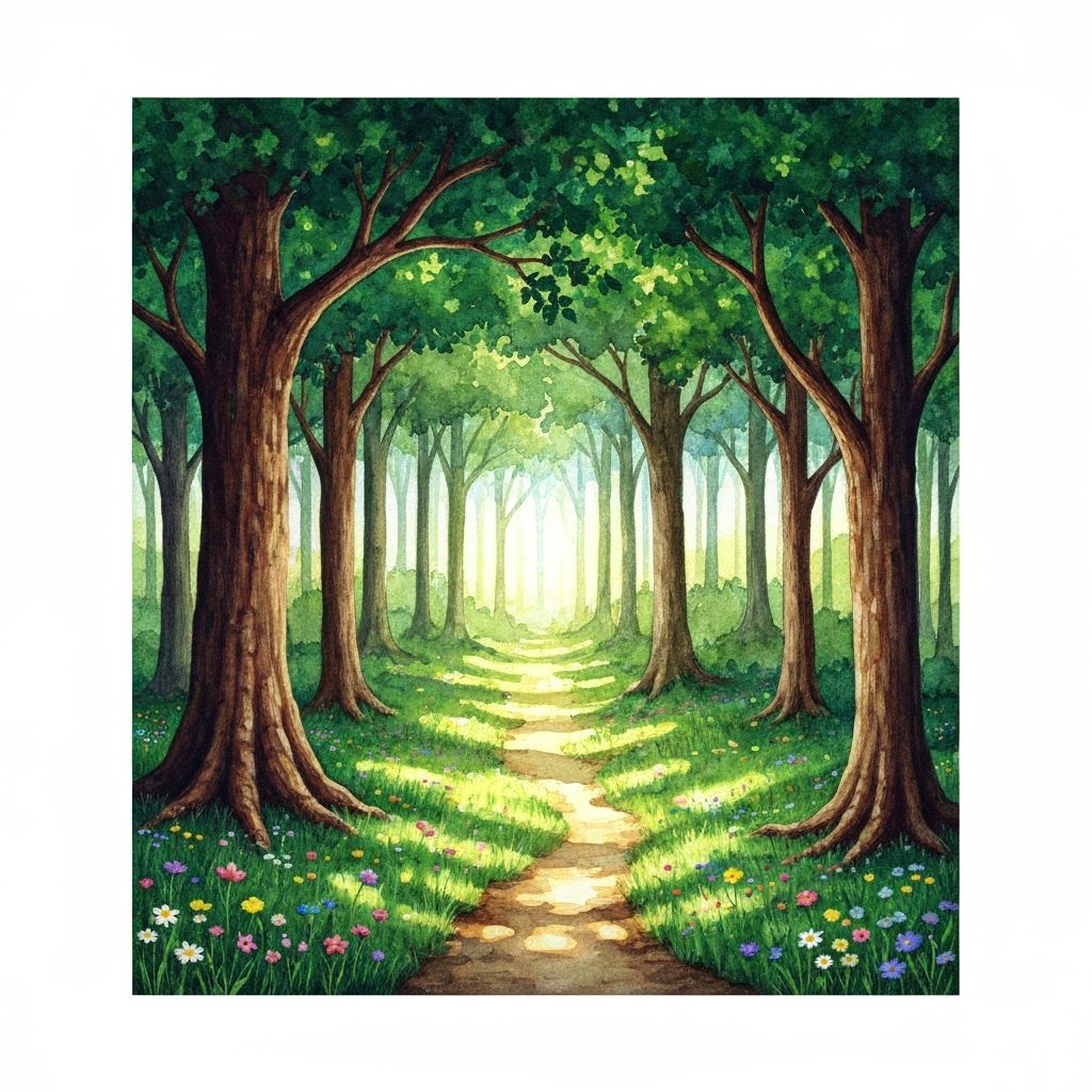 جنگل آبرنگی